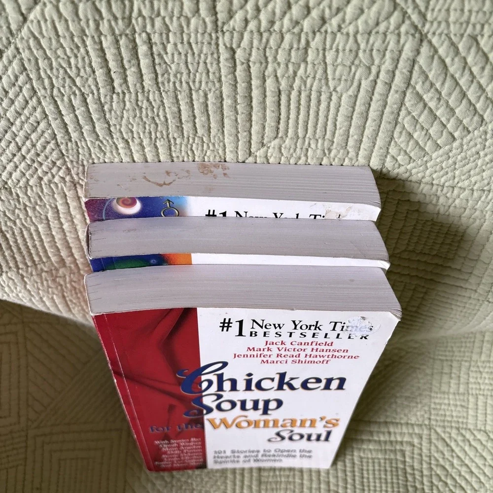 Chicken Soup for the Soul Lot of 3 Teenage Soul II III Woman's Soul Books #1 NYT